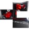 Spec-D Tuning 05-10 Honda Ridgeline Altezza Tail Light Black LT-RGL05JM-TM - alternate 4